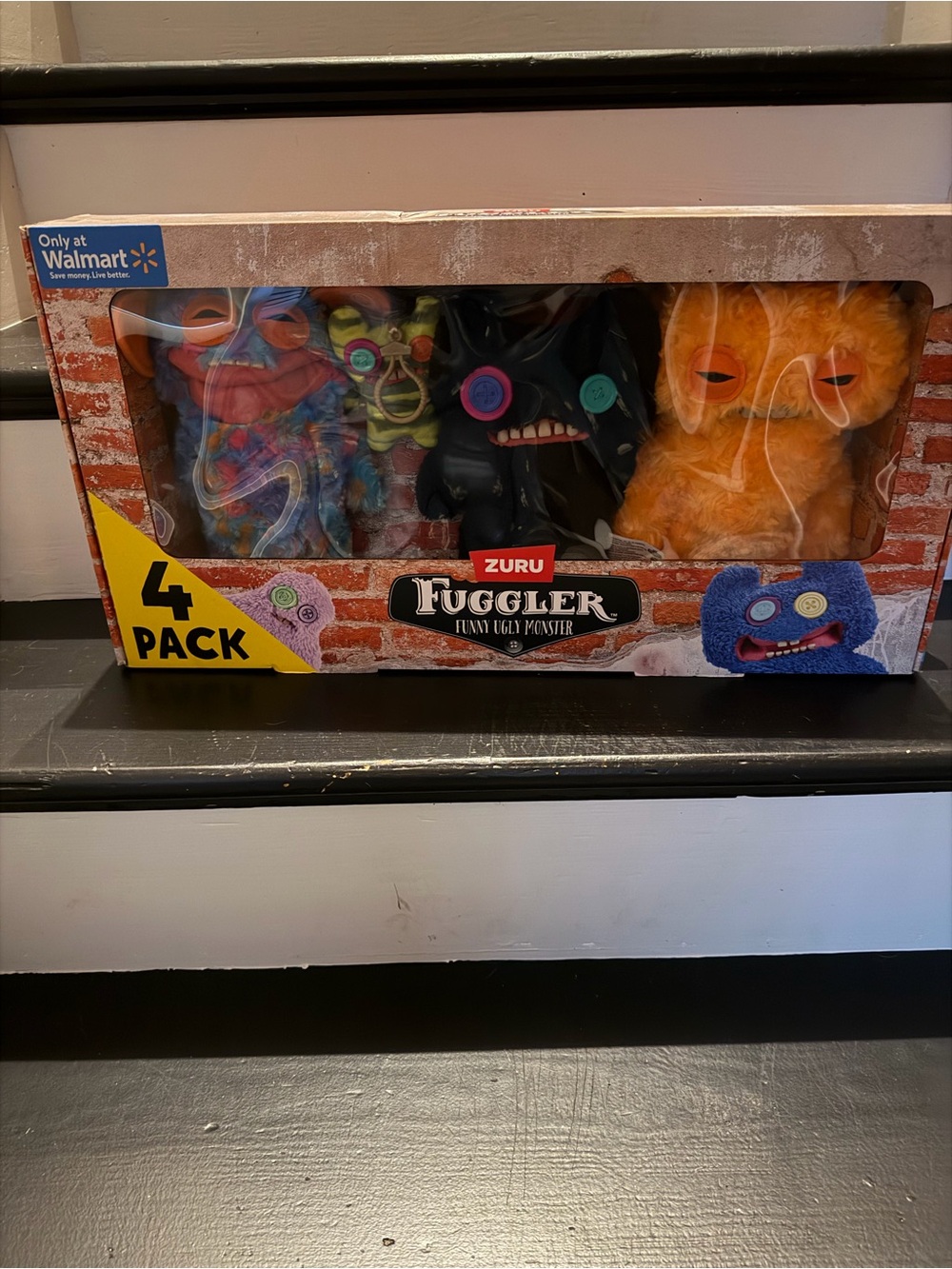 Fuggler 4-Pack Kids Toy Monsters - Multicolor